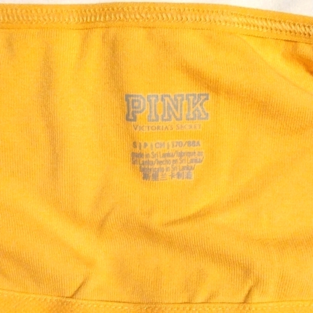 2 PINK Victoria's Secret Cami, Size Small, Yellow and Rose Colored - Picture 7 of 7